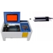 CO2 Laser Plotter 40W 35x24cm + Air Assist + Red Point + Rondgraveermodule